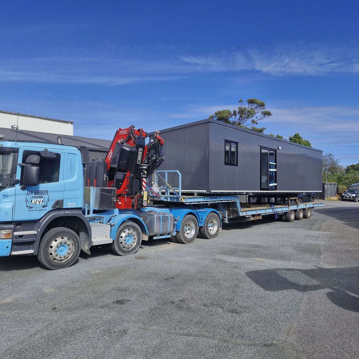 Delivered — Simple Cabins workshop, Bell Block
